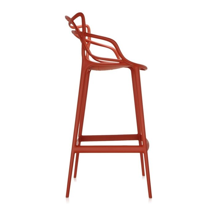 Барный стул Masters матово-оранжевого цвета - лучшие Барные стулья в INMYROOM