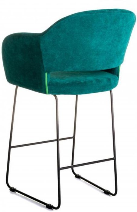 Кресло барное Oscar изумрудного цвета - лучшие Барные стулья в INMYROOM