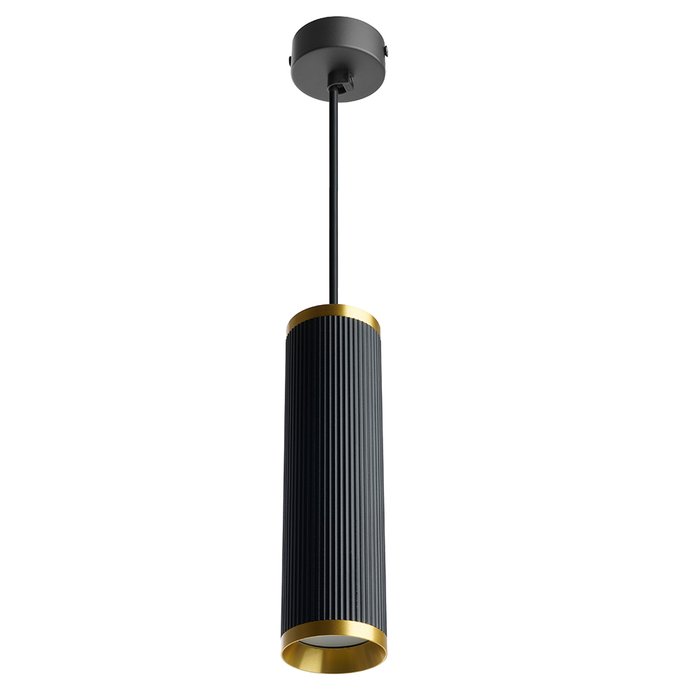 Подвесной светильник Barrel Gatsby 48853 (алюминий, цвет черный)