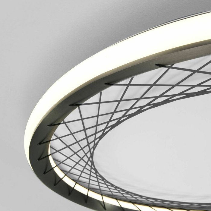 Потолочный светодиодный светильник 40023/1 LED серый Parafe - купить Потолочные светильники по цене 47900.0