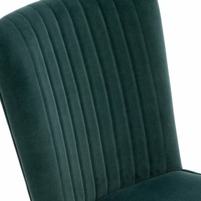 Комплект из двух винтажных стульев в стиле 50-х Ronda темно-зеленого цвета - лучшие Обеденные стулья в INMYROOM