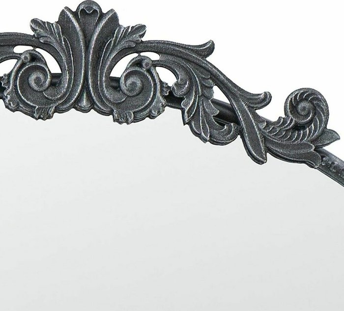 Настенное зеркало 91х98 в раме черного цвета - лучшие Настенные зеркала в INMYROOM