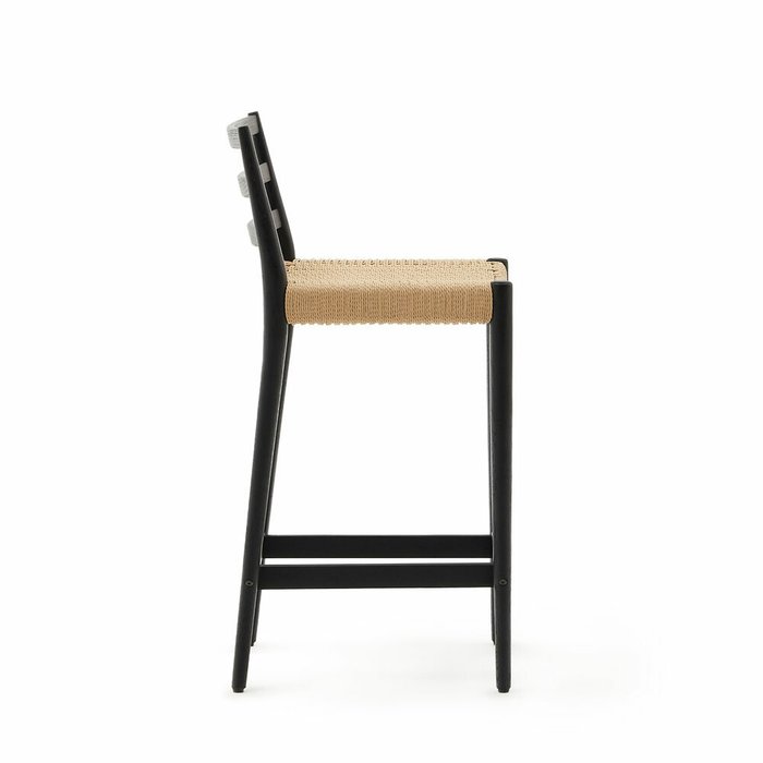 Барный стул Analy бежево-черного цвета - купить Барные стулья по цене 59990.0