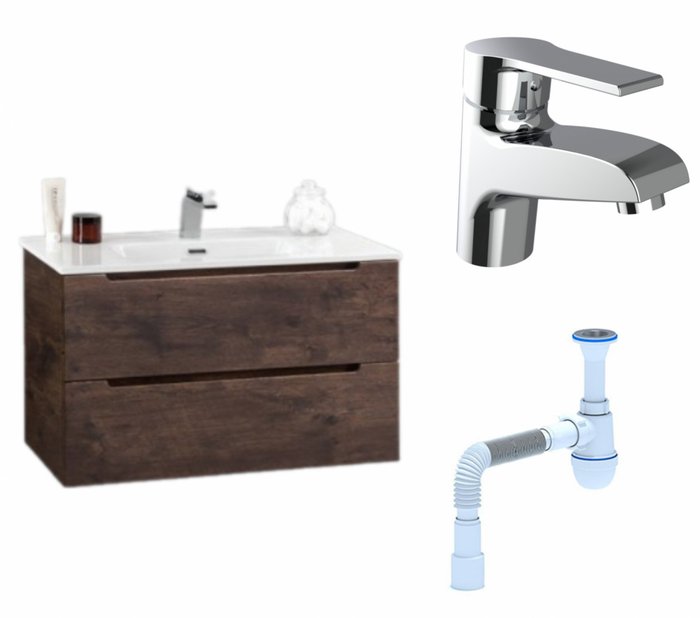 Комплект: Тумба с раковиной Etna