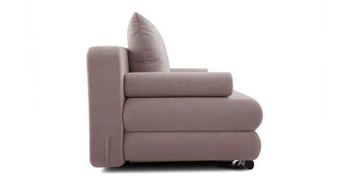 Прямой диван-кровать Фабио светло-коричневого цвета - лучшие Прямые диваны в INMYROOM