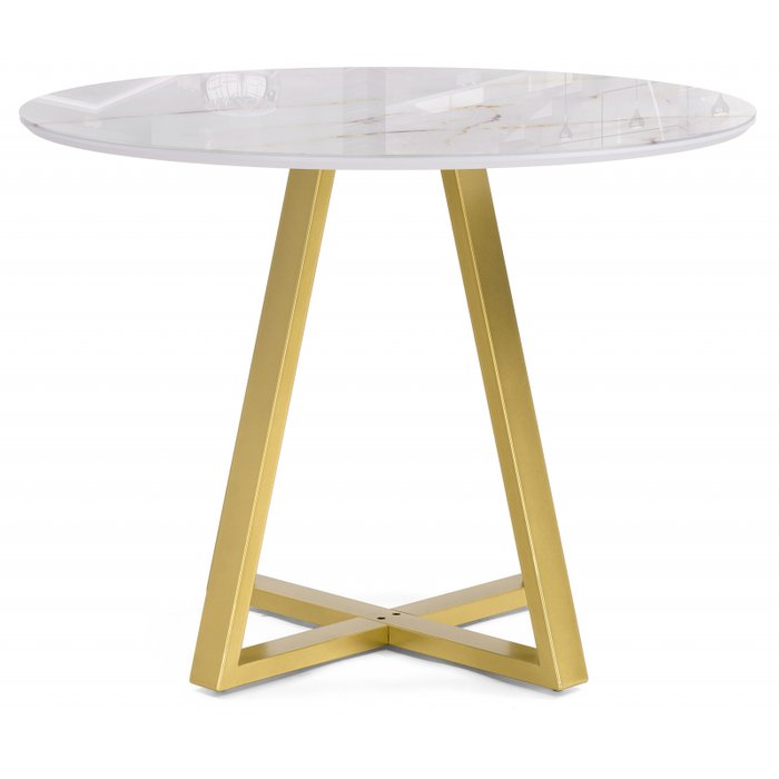 Обеденный стол Норфолк белого цвета - купить Обеденные столы по цене 14090.0