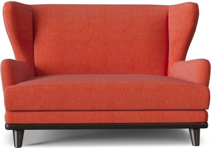 Диван Роберт Ритм Max Orange оранжевого цвета - купить Прямые диваны по цене 22586.0