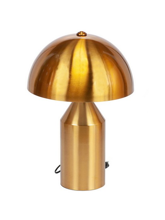 Настольная лампа Amsterdam gold золотого цвета