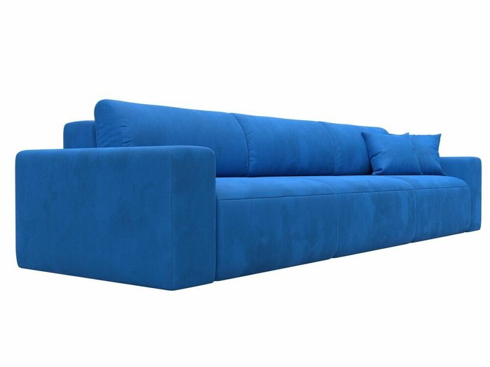 Диван-кровать Лига 036 Классик Лонг темно-голубого цвета - лучшие Прямые диваны в INMYROOM