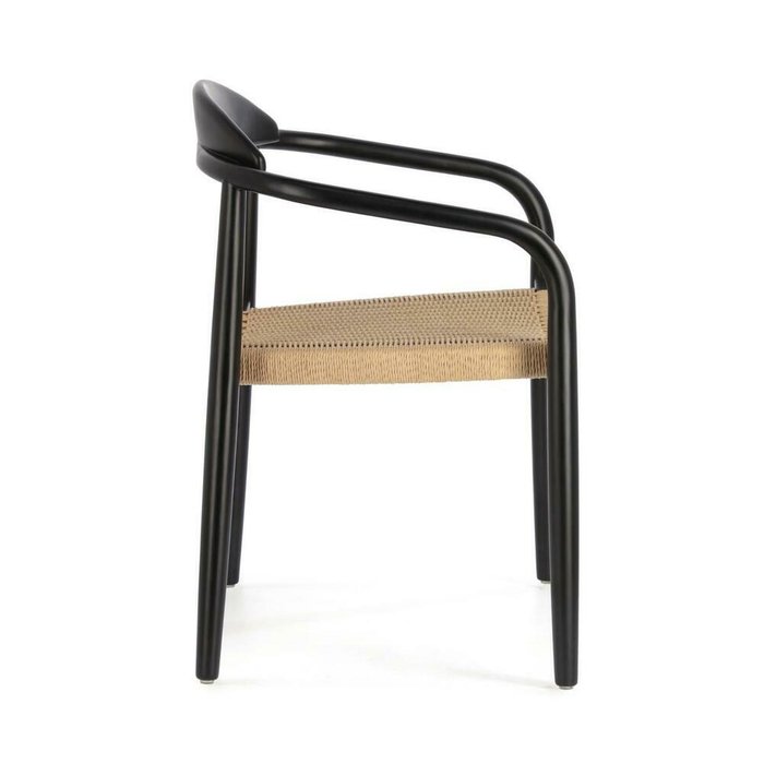 Стул Glynis черно-бежевого цвета - купить Обеденные стулья по цене 57990.0
