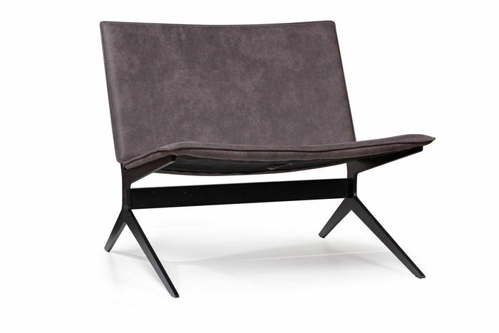 Кресло Fly серого цвета - купить Интерьерные кресла по цене 79900.0