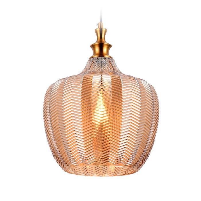 Подвесной светильник Traditional янтарного цвета - купить Подвесные светильники по цене 7303.0