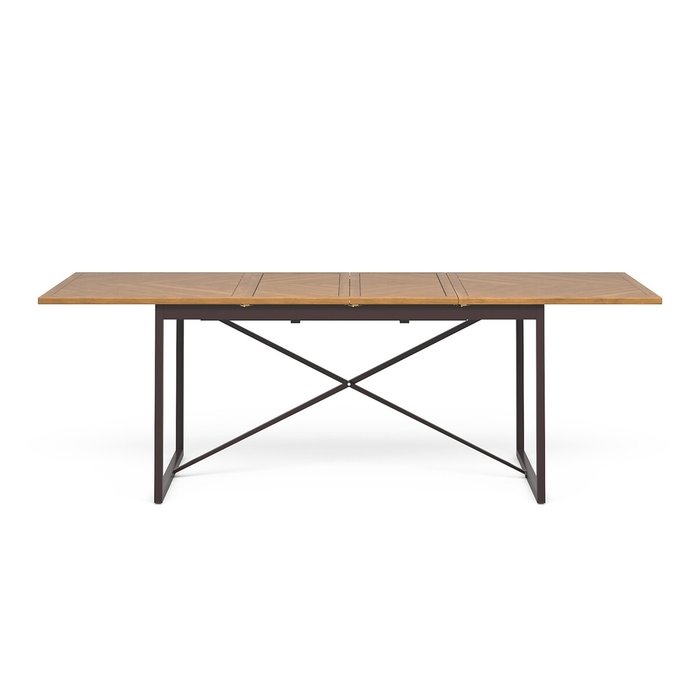 Раскладной обеденный стол  Nottingham коричневого цвета - лучшие Обеденные столы в INMYROOM