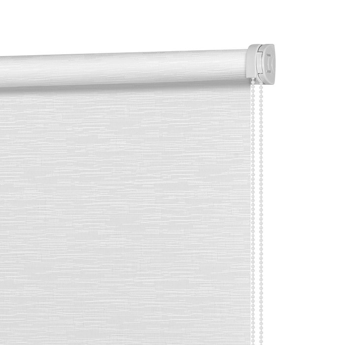 Рулонная штора Миниролл Эко белого цвета 90x160