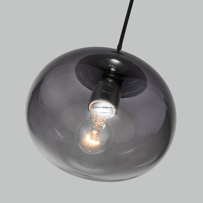 Подвесной светильник со стеклянным плафоном 50212/1 дымчатый - лучшие Подвесные светильники в INMYROOM