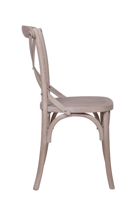 Стул Cross back old dek бежевого цвета - лучшие Обеденные стулья в INMYROOM
