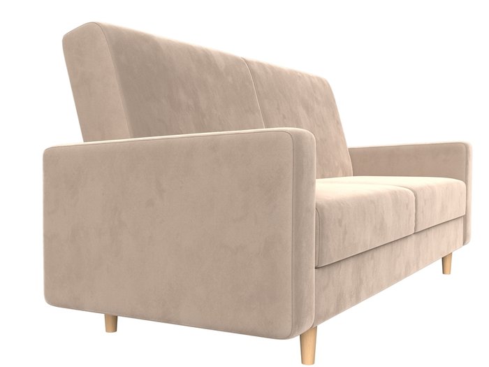 Прямой диван-кровать Бонн бежевого цвета  - лучшие Прямые диваны в INMYROOM