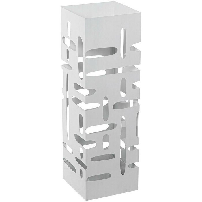 Корзина для зонтов Белый Дерево 15 x 49 x 15 cm
