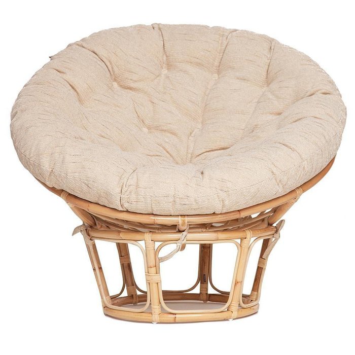 Садовое кресло Papasan Eco бежевого цвета - лучшие Садовые кресла в INMYROOM