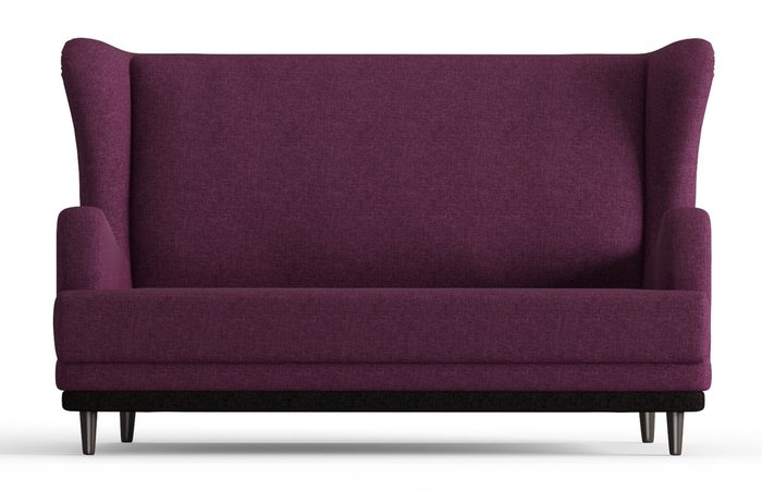 Диван Грэмми в обивке из рогожки фиолетового цвета - купить Прямые диваны по цене 17990.0