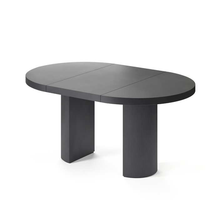 Обеденный стол раздвижной Тиаки ХL черного цвета - купить Обеденные столы по цене 159197.0