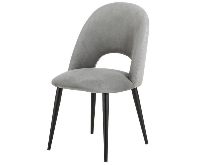 Набор из двух стульев Pina светло-серого цвета - лучшие Обеденные стулья в INMYROOM
