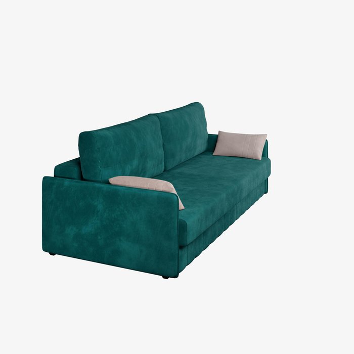 Диван-кровать Nant изумрудного цвета - купить Прямые диваны по цене 47289.0