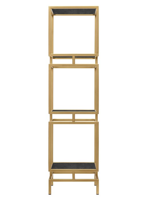 Стеллаж Cubic-3 золотого цвета - купить Стеллажи по цене 36810.0