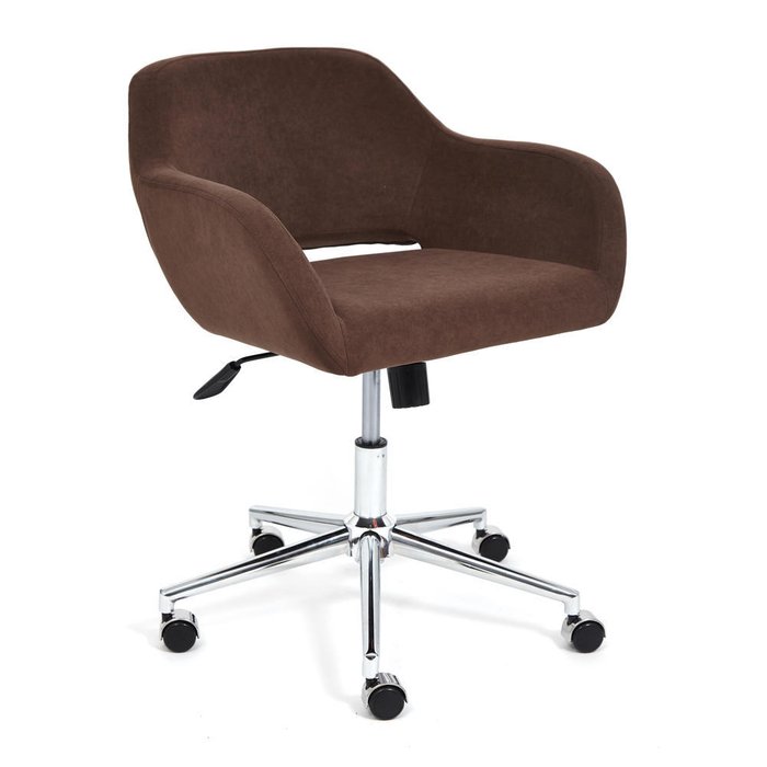 Кресло офисное Modena коричневого цвета