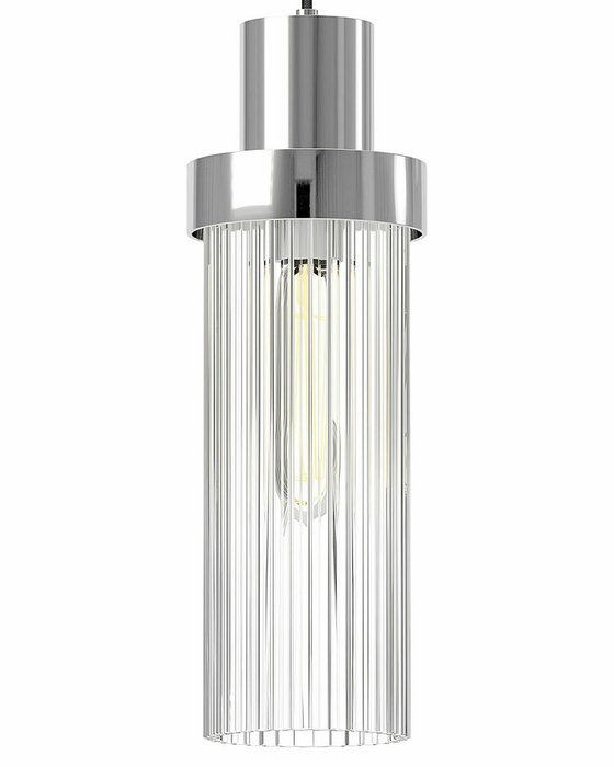 Подвесной светильник Сонома серебряного цвета  - купить Подвесные светильники по цене 11830.0
