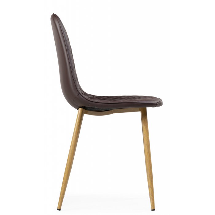 Обеденный стул Capri коричневого цвета - лучшие Обеденные стулья в INMYROOM
