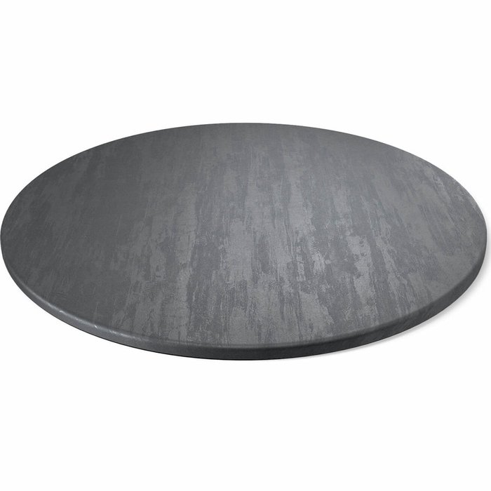Стол обеденный Francis темно-серого цвета на белом основании - купить Обеденные столы по цене 13910.0