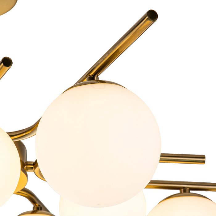 Потолочная люстра Sphere М бронзового цвета - лучшие Потолочные люстры в INMYROOM