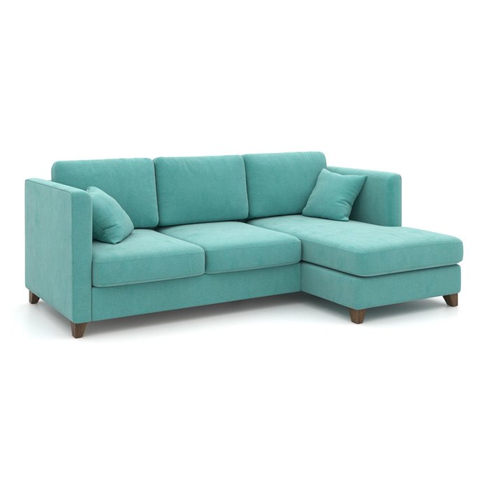 Угловой диван-кровать Bari EKL голубой - купить Угловые диваны по цене 83500.0