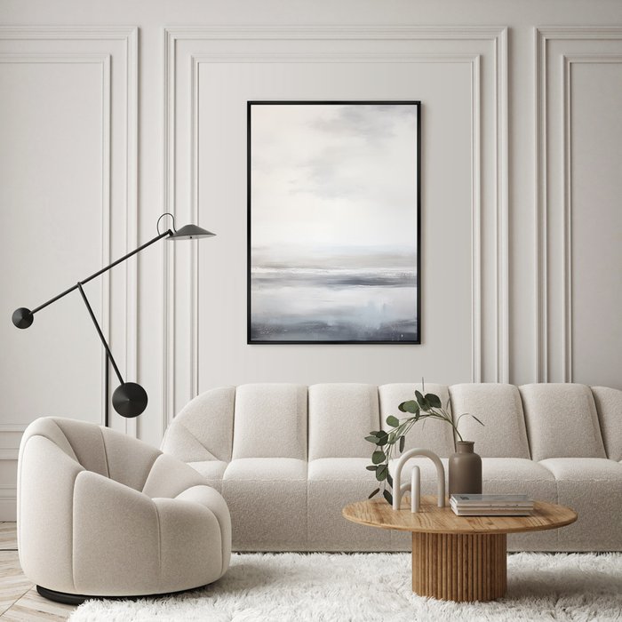 Репродукция картины Landscape collection, White silence, 2024г. - лучшие Картины в INMYROOM