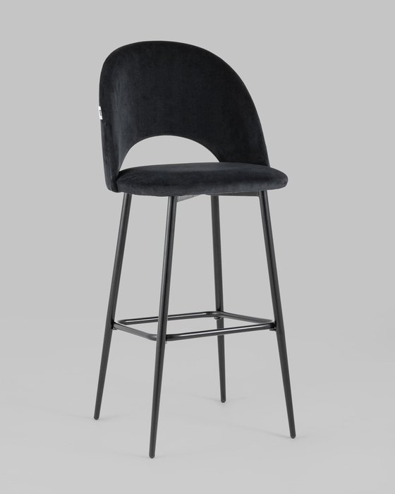 Стул барный Меган черного цвета - купить Барные стулья по цене 9990.0