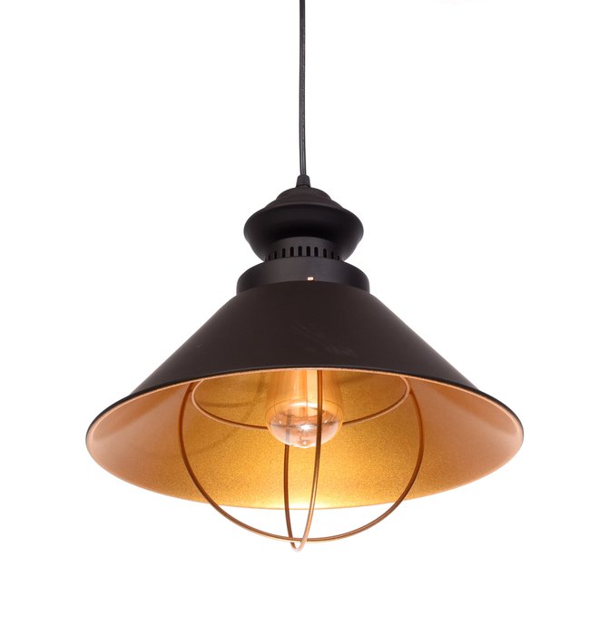 Подвесной светильник Kugar черного цвета - купить Подвесные светильники по цене 3900.0