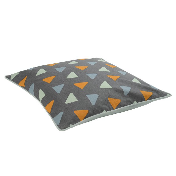 Чехол для подушки Wild дизайнерским принтом Triangles - купить Чехлы для подушек по цене 650.0