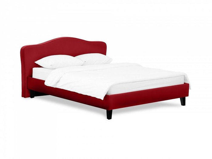 Кровать Queen II Elizabeth L 160х200 красного цвета - купить Кровати для спальни по цене 43800.0