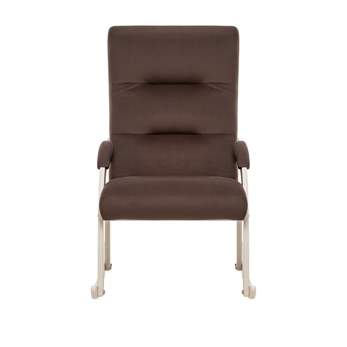 Кресло-качалка Дэми коричневого цвета - купить Интерьерные кресла по цене 15750.0