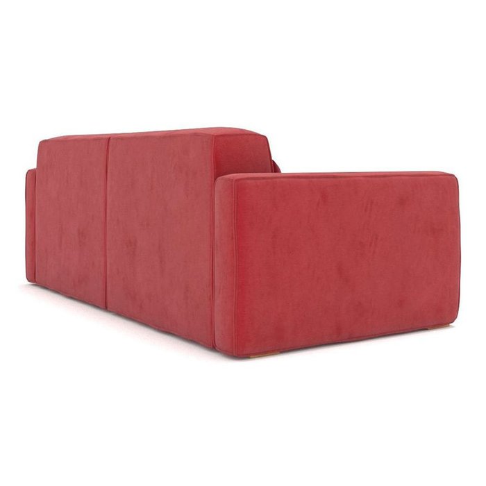 Двухместный диван Cubus красного цвета - лучшие Прямые диваны в INMYROOM