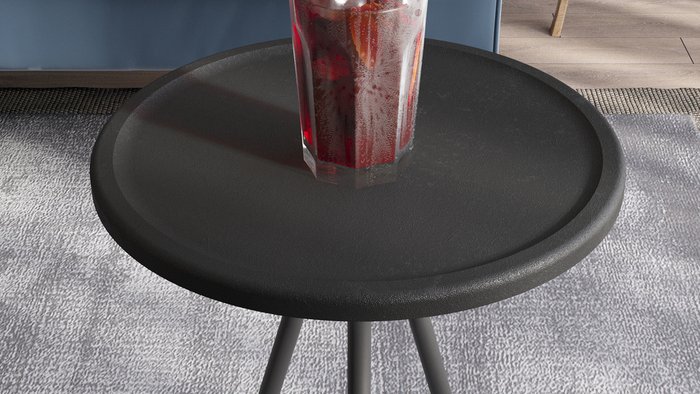 Кофейный столик Фостер черного цвета - лучшие Кофейные столики в INMYROOM