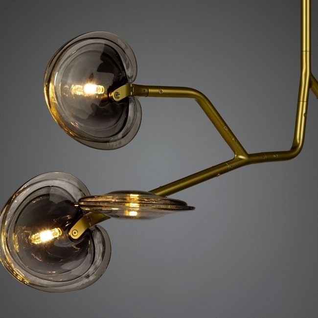 Подвесная люстра Apple со стеклянными плафонами  - лучшие Подвесные люстры в INMYROOM