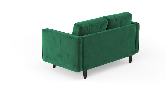 Двухместный диван Scott ST зеленый - лучшие Прямые диваны в INMYROOM