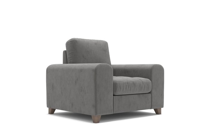 Кресло Vittorio MT серого цвета - купить Интерьерные кресла по цене 31400.0