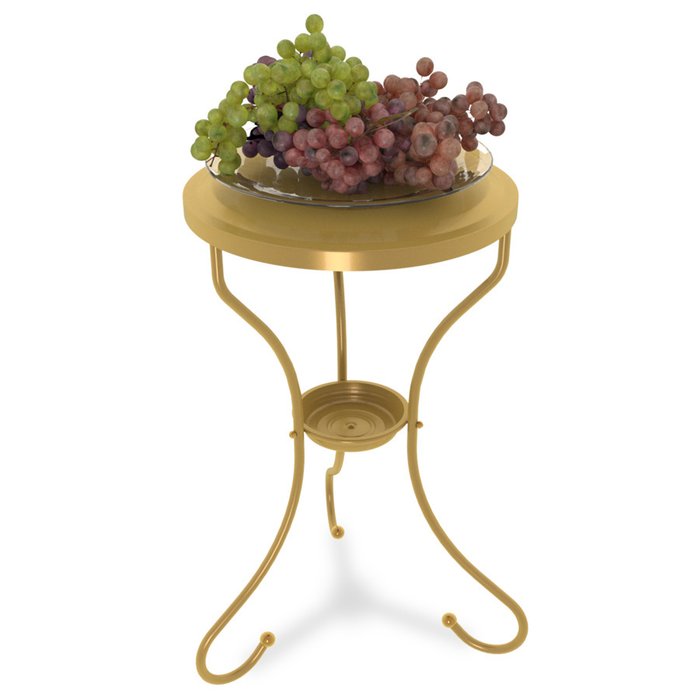 Кофейный стол Ансбах золотого цвета - купить Кофейные столики по цене 2380.0