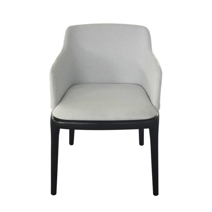 Стул Lwid Arm светло-серого цвета - купить Обеденные стулья по цене 18118.0