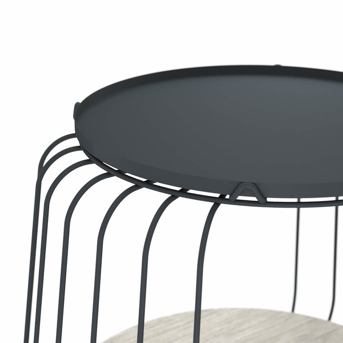 Кофейный стол Avpez черного цвета - лучшие Кофейные столики в INMYROOM