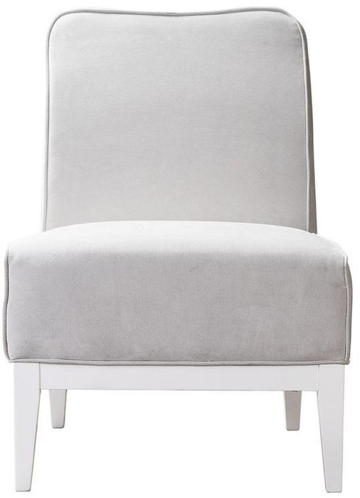 Кресло Giron Сильвер светло-серого цвета - лучшие Интерьерные кресла в INMYROOM