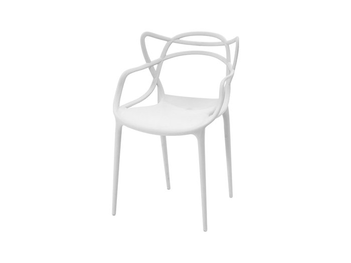 Стул Swell белого цвета - купить Обеденные стулья по цене 3490.0